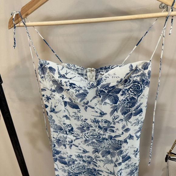 Reformation Juliette Dress | 🐋Pompadour🎉SALE🎀 NEW - Picture 13 of 14